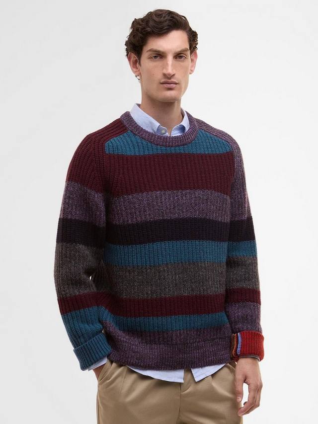

Paul Smith Multi Striped джемпер с круглым вырезом Barbour, Blue/Multi
