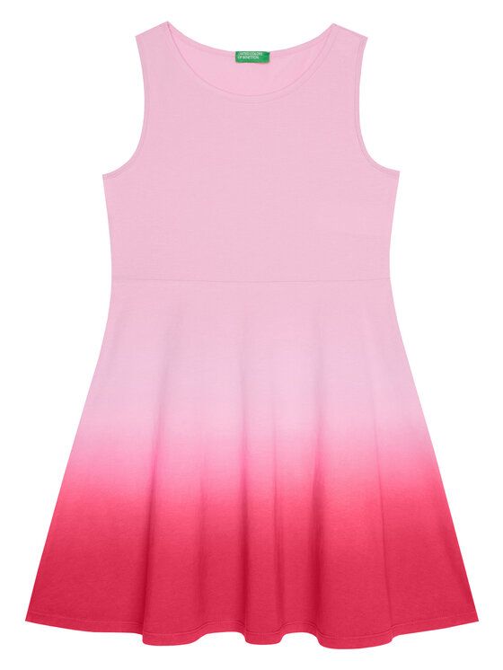 

Летнее платье стандартный крой 3NPDCV011 United Colors Of Benetton, розовый