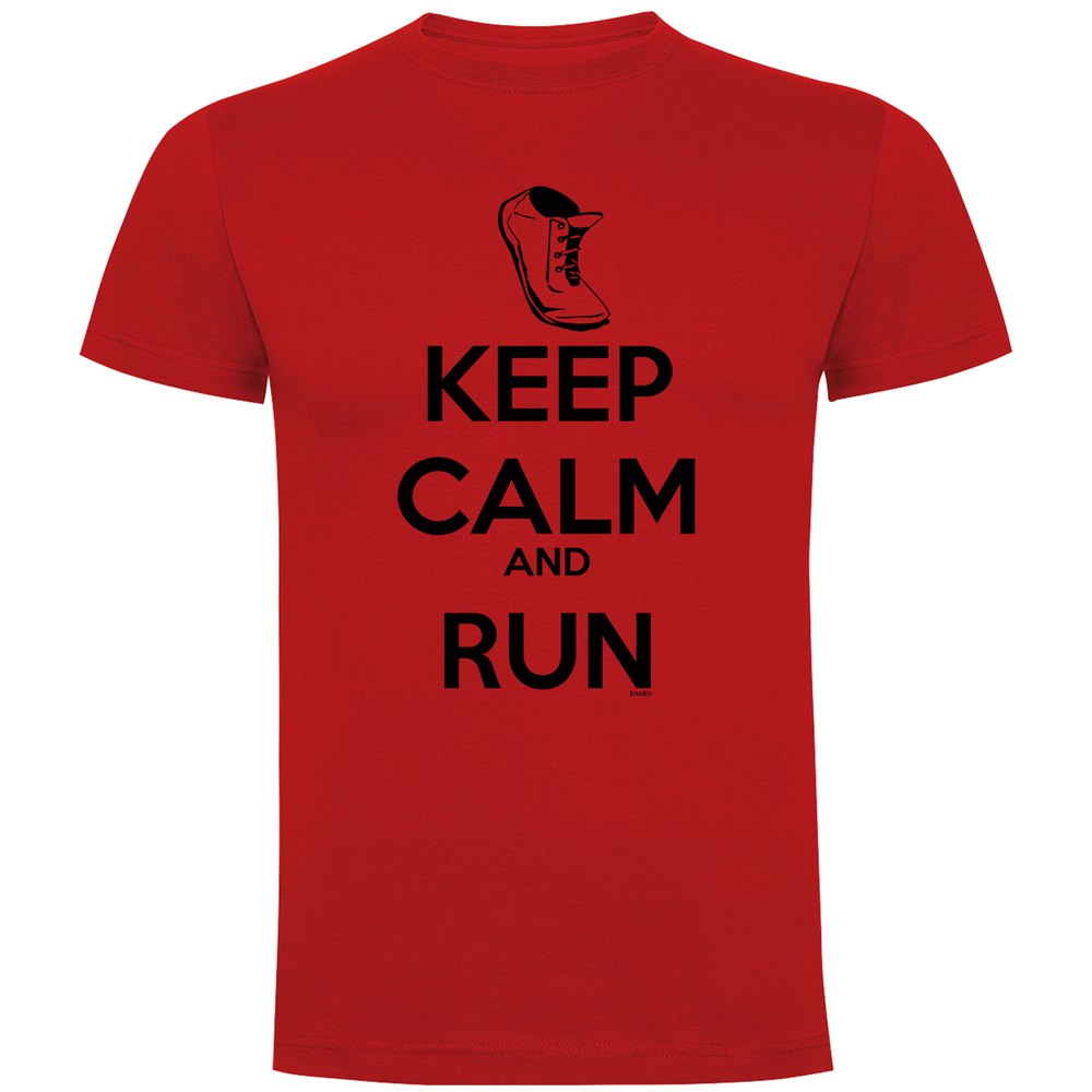 

Футболка Kruskis Keep Calm And Run, красный