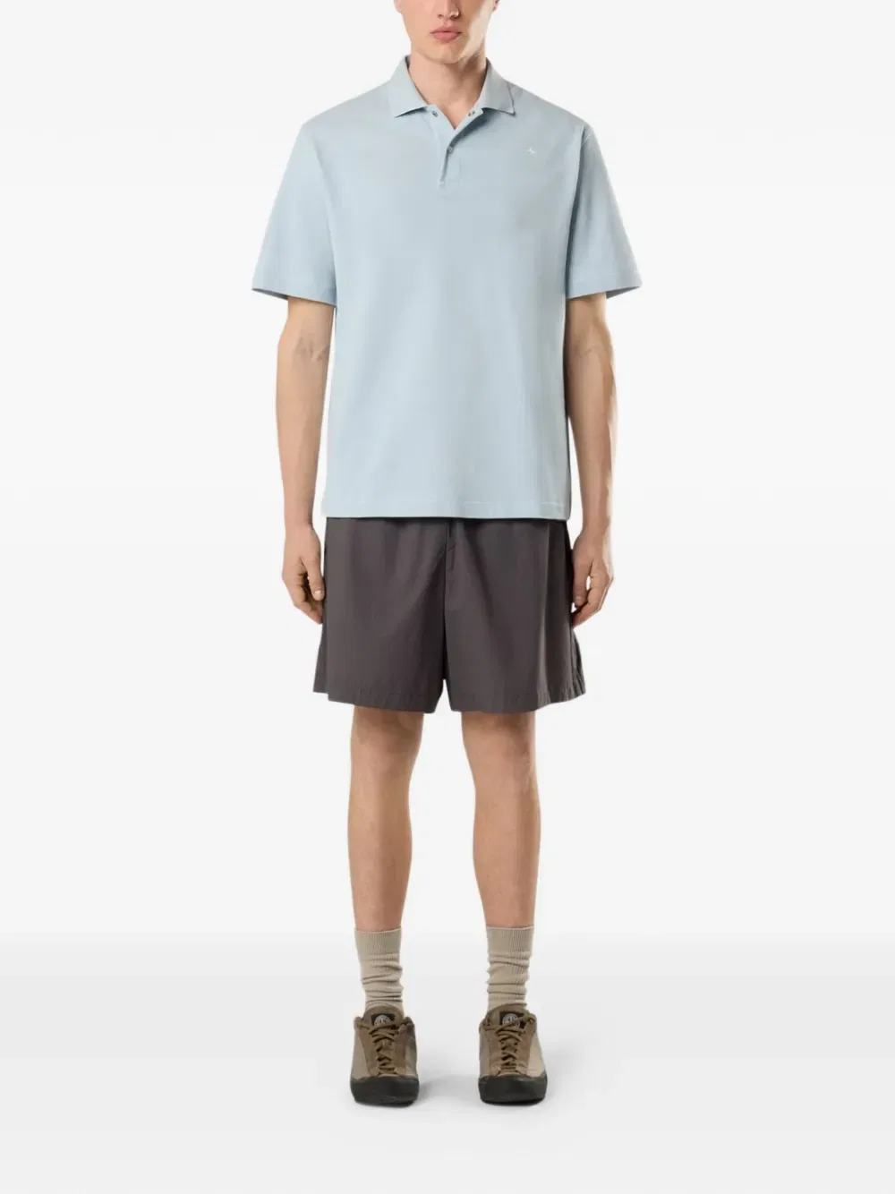 Шорты Stellina с узором Stone Island, серый — фото 2
