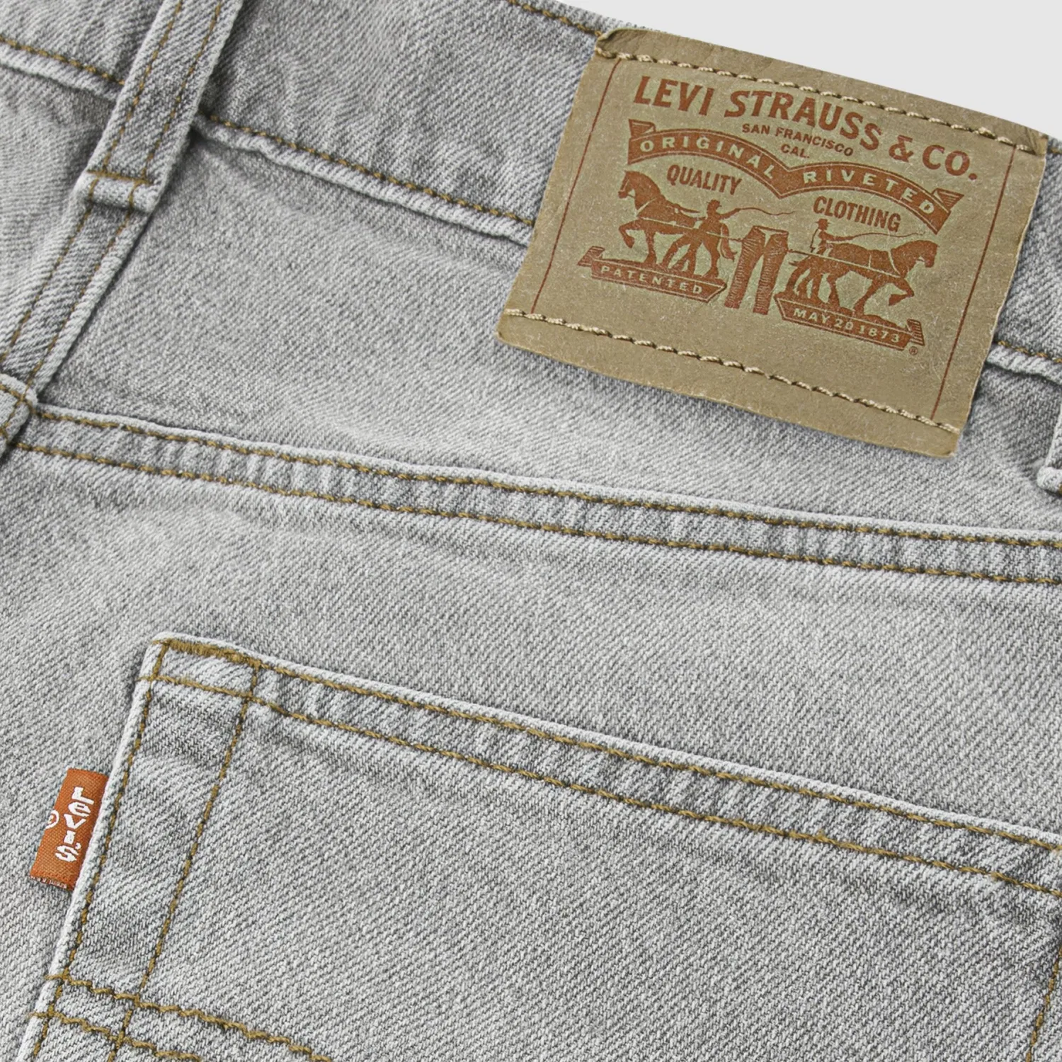 578 Свободные джинсы для мальчиков 4-7 лет Levi's, Light Wash — фото 4