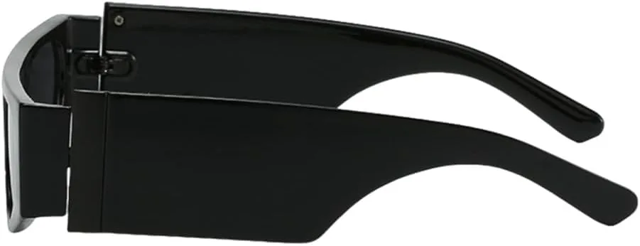 

Солнцезащитные очки LVTFCO Retro Cat Eye для женщин с градиентным переходом цвета, модные широкие дужки, модные панк-очки для мужчин, солнцезащитные очки UV400, Black