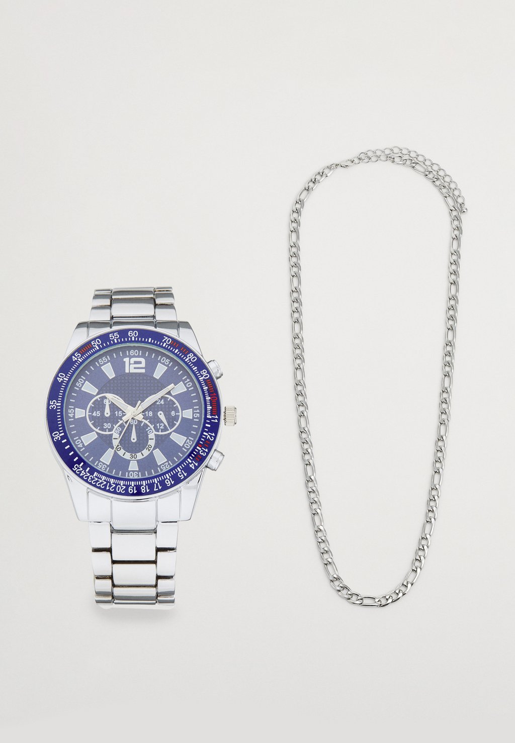 

Часы SET - Necklace Pier One by Zalando, серебряный