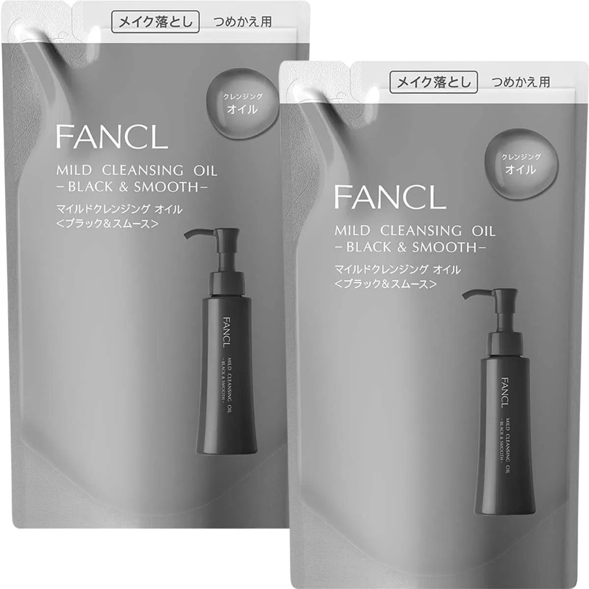 Масло для снятия макияжа FANCL Mild Cleansing Oil, очищающее, 115 мл x 2 пакета