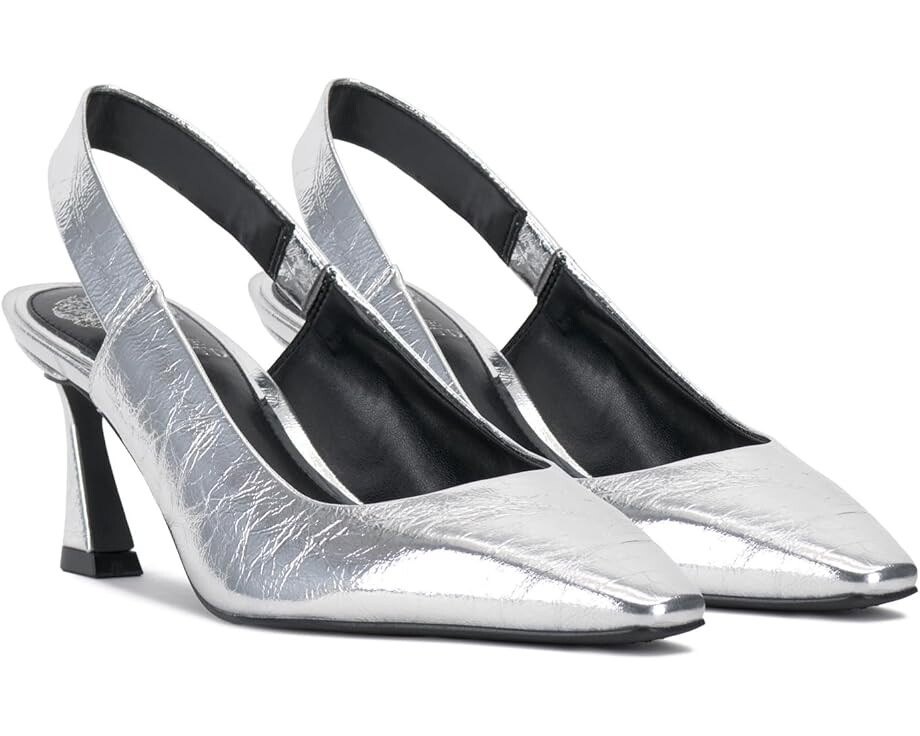 Туфли Vince Camuto Samila Slingback Pump, серебряный