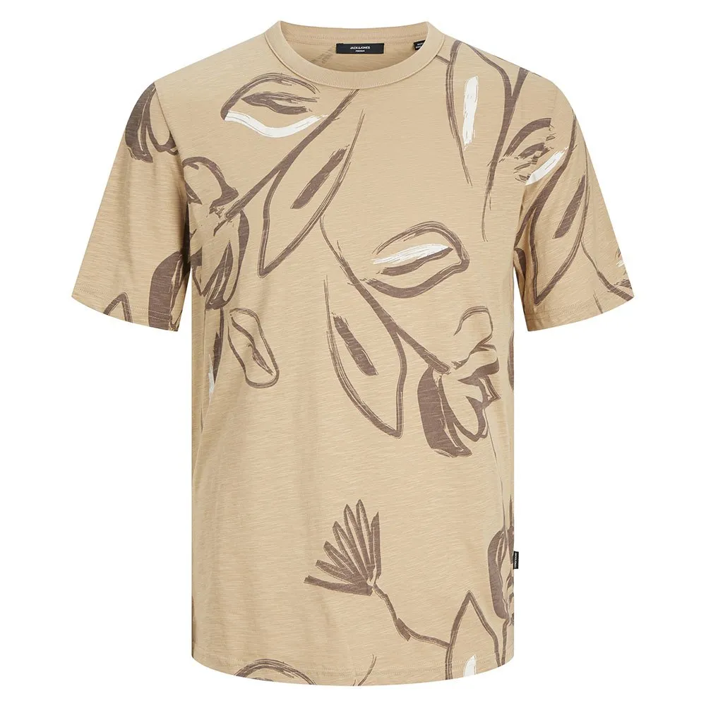 

Футболка Jack & Jones Palma Aop, бежевый