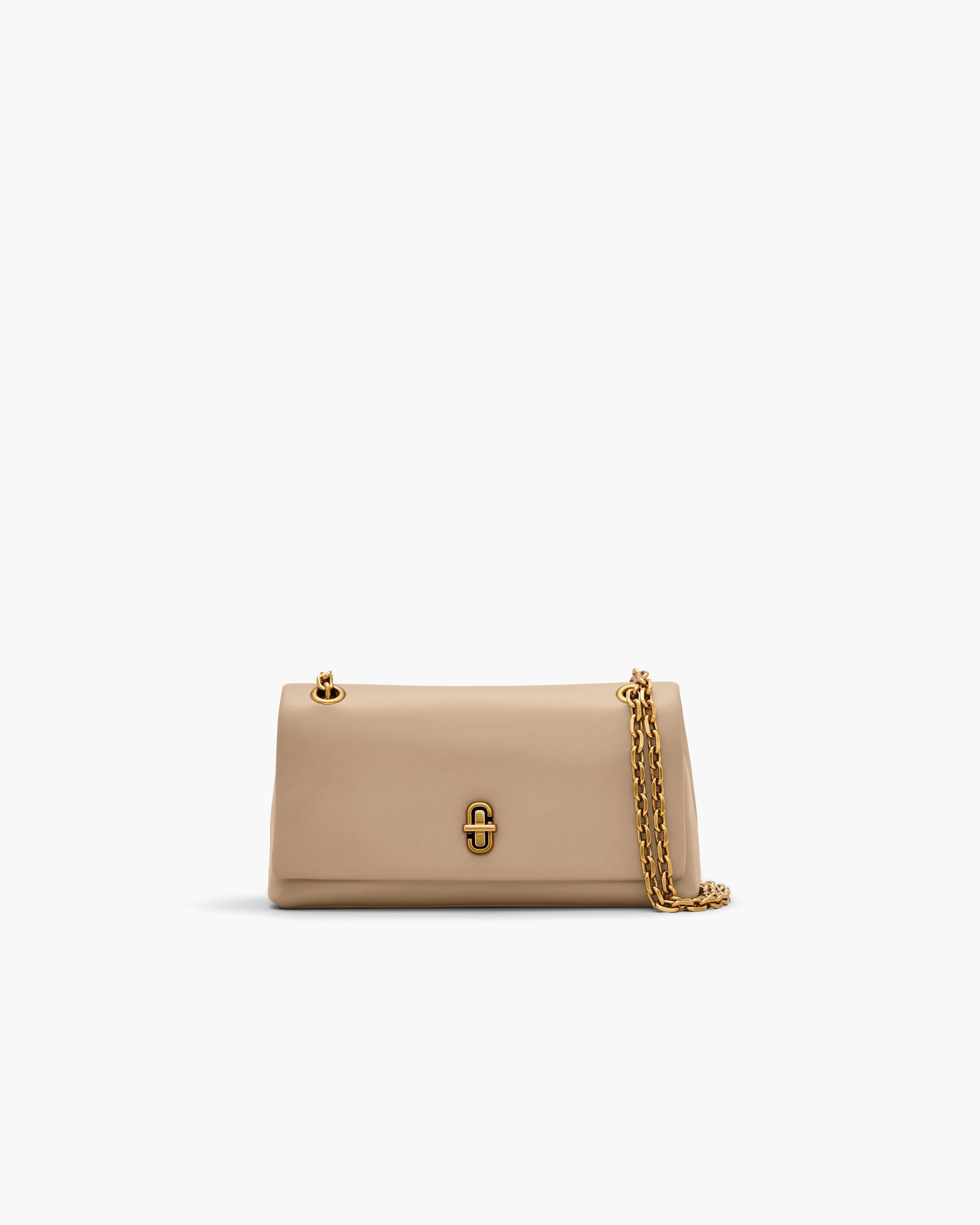 

Мини-сумка с двойной цепочкой Marc Jacobs, коричневый