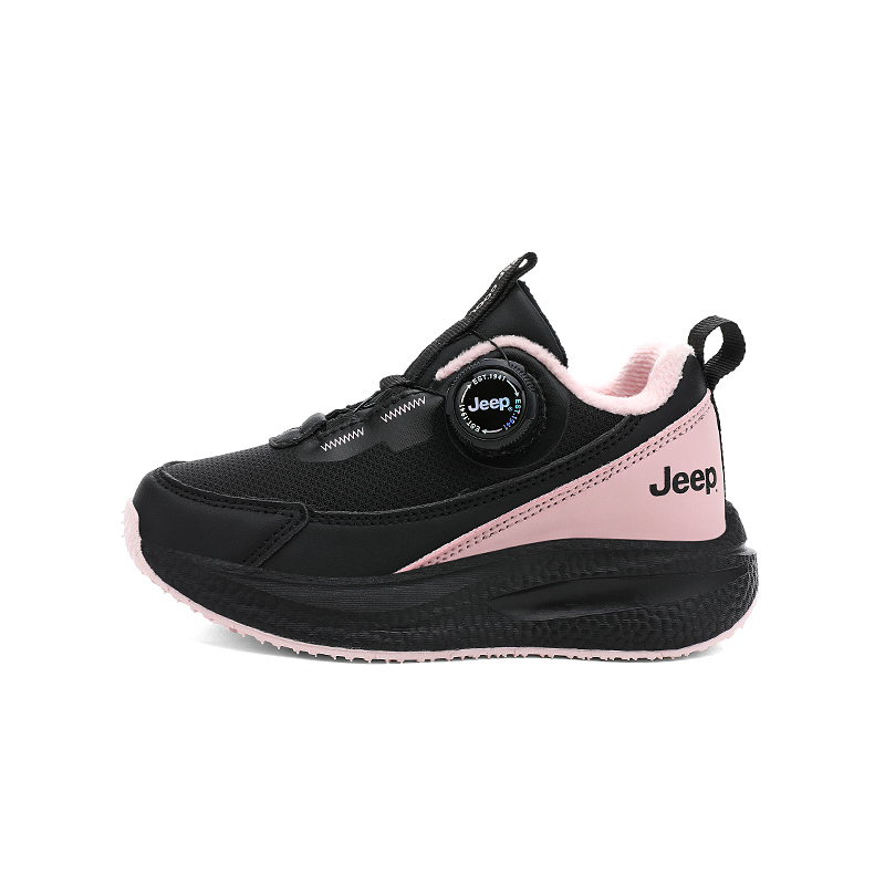 Кроссовки Low top Running Shoes для детей Jeep, темно-фиолетовый розовый (thin cotton fleece-lined) — фото 3
