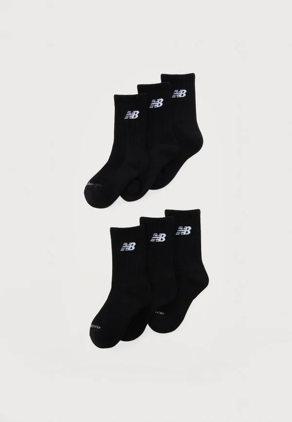 Повседневные носки унисекс, упаковка из 6 пар. New Balance, Black