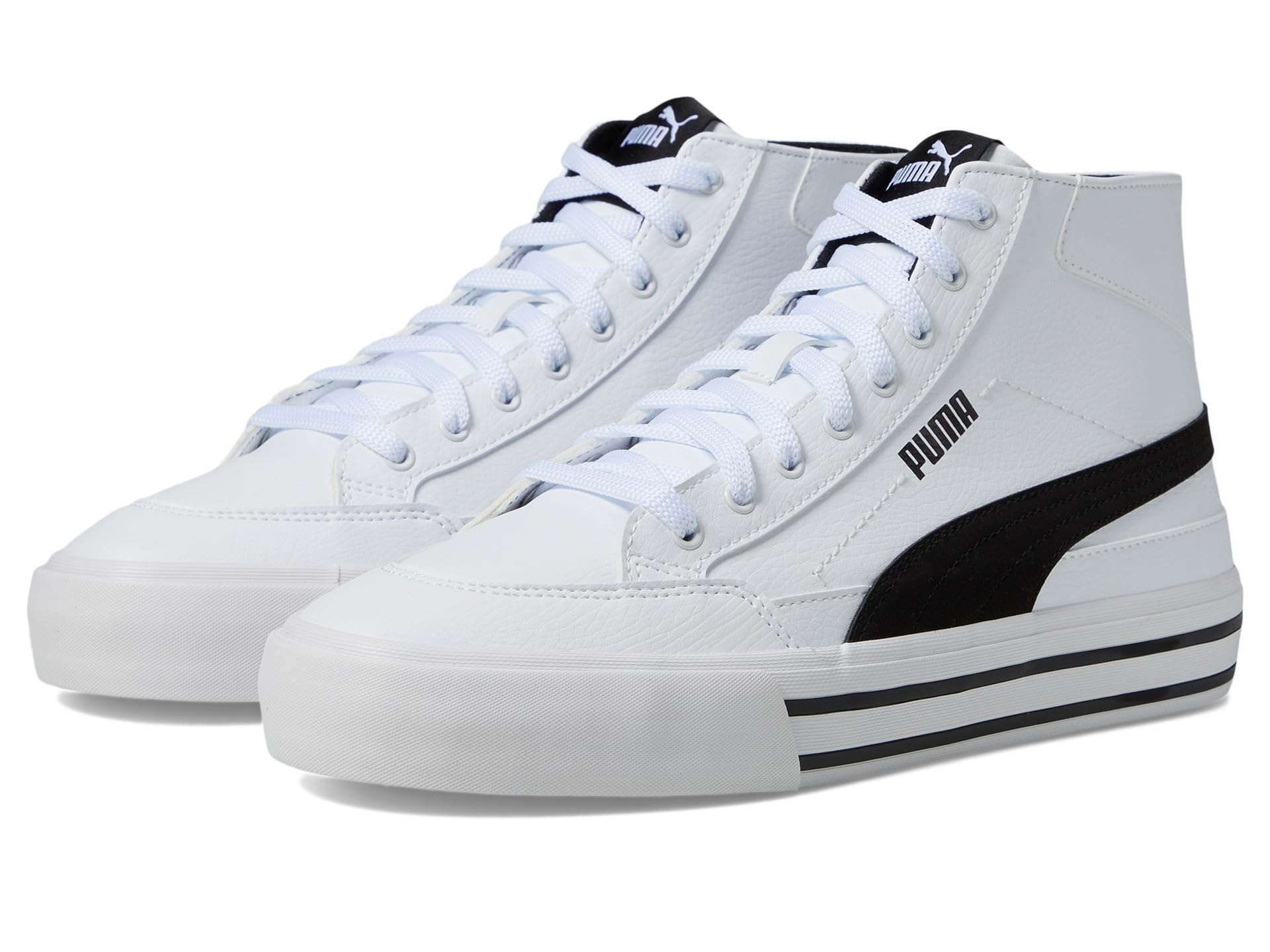 

Кроссовки PUMA Court Classic Vulc Mid, цвет Puma White/Puma Black 1