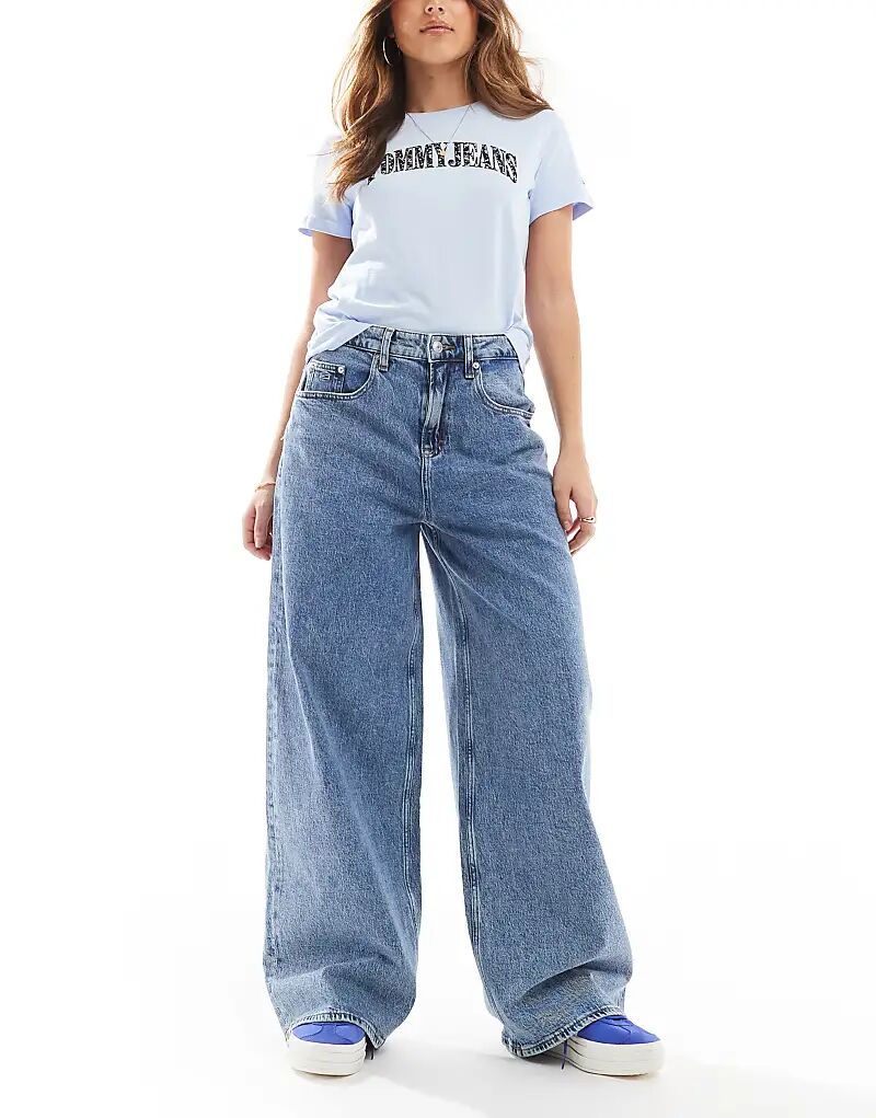 

Мешковатые широкие джинсы Charlie средней степени стертости Tommy Jeans