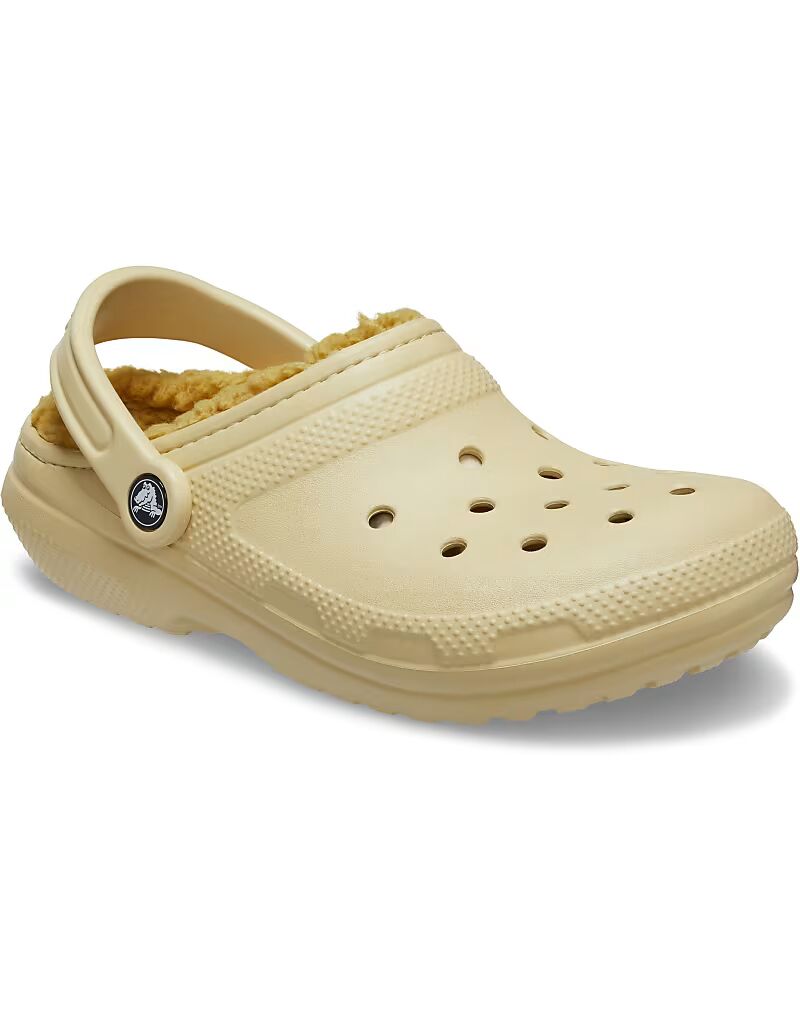 Классические сабо на подкладке, светло-коричневый цвет Crocs — фото 2