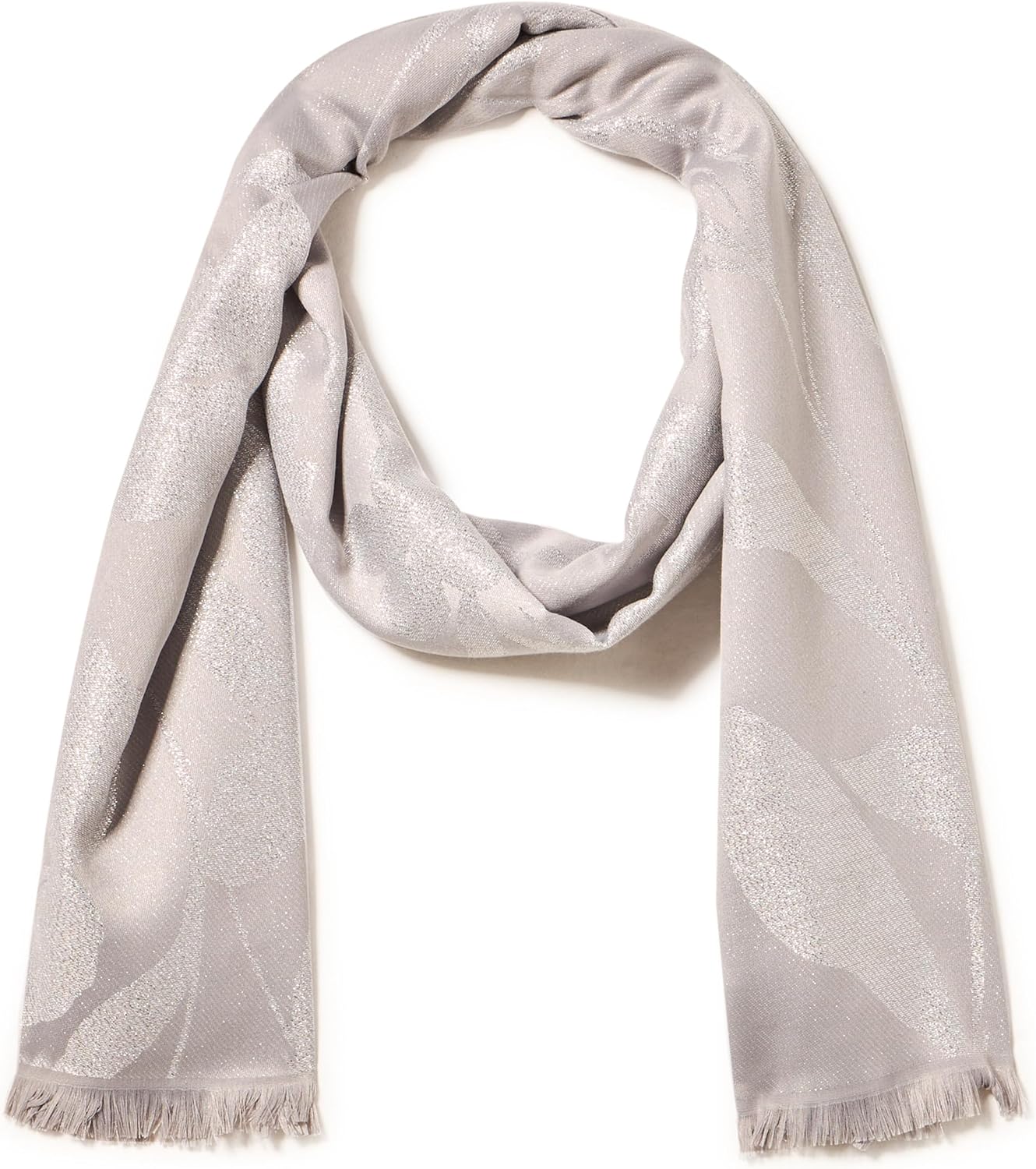 

Женский легкий шарф Calvin Klein с металлическим принтом орхидеи и бахромой из ресниц, Grey, Серый, Женский легкий шарф Calvin Klein с металлическим принтом орхидеи и бахромой из ресниц, Grey