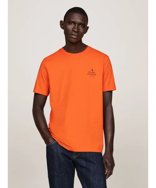 

Футболка Regular fit Tommy Hilfiger, оранжевый