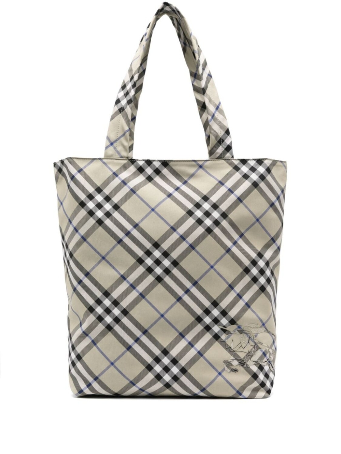 

Burberry сумка-тоут с вышивкой Equestrian Knight, нейтральный цвет