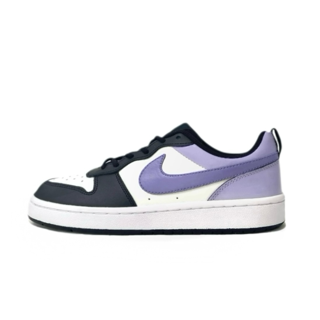 

Кроссовки Nike Court Borough Skateboarding Shoes Women's Low-top Purple/white/black, фиолетовый