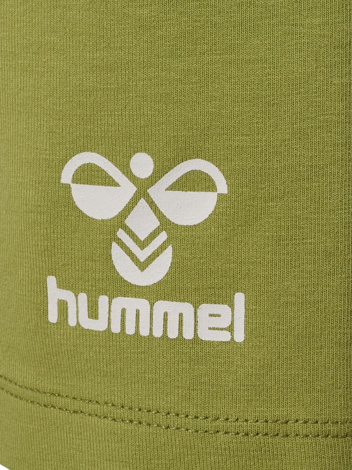 Hummel Шорты с регулируемой талией Hmldream для мальчиков, ЗЕЛЕНО-ОЛИВКОВЫЕ — фото 3