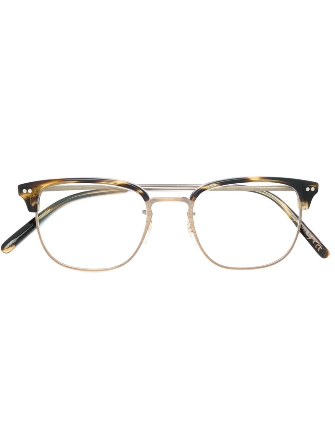 

Oliver Peoples очки 'Willman', коричневый