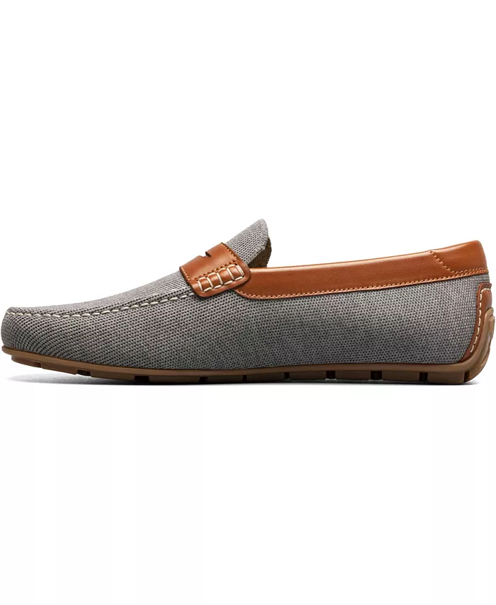 Мужские мокасины Motor Knit Moc Toe Penny Loafer Florsheim, серый — фото 3
