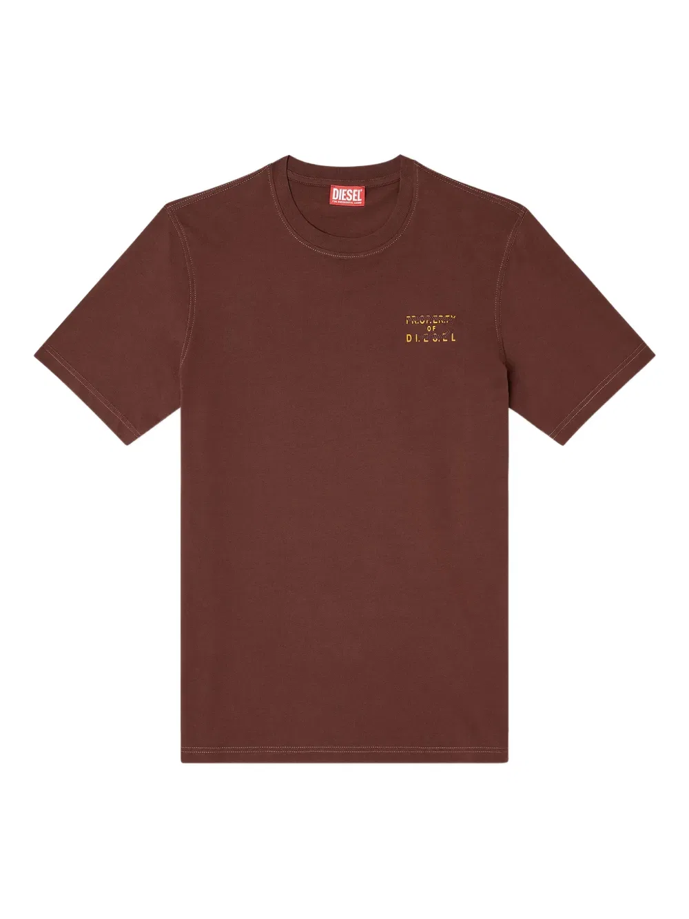 Футболка T-adjust-V5 Diesel, коричневый