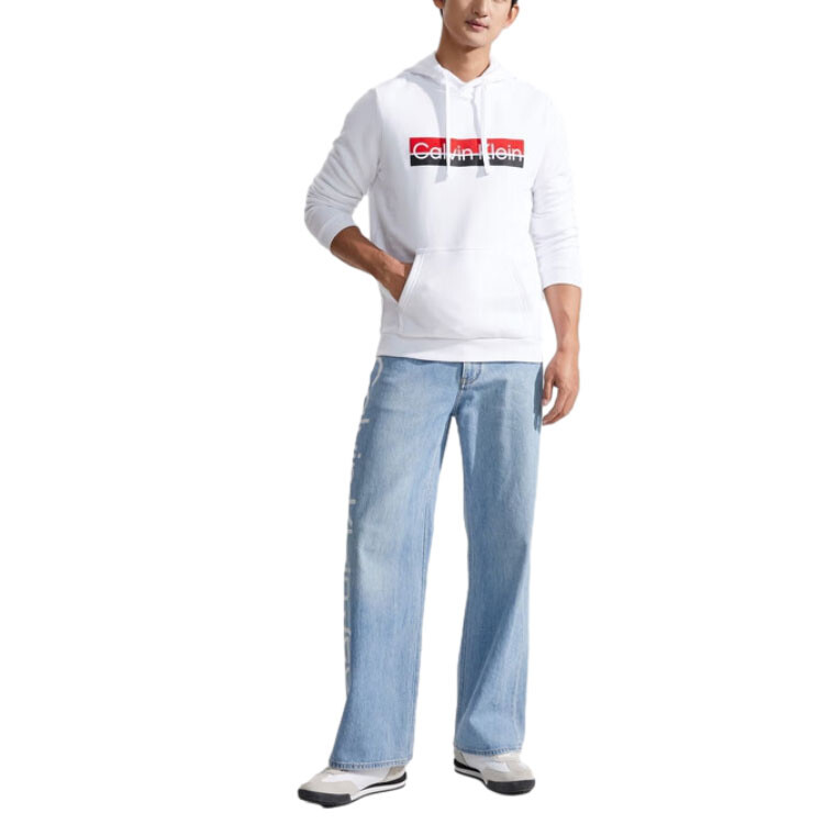 Толстовка мужская Moon White Calvin Klein, белый — фото 2