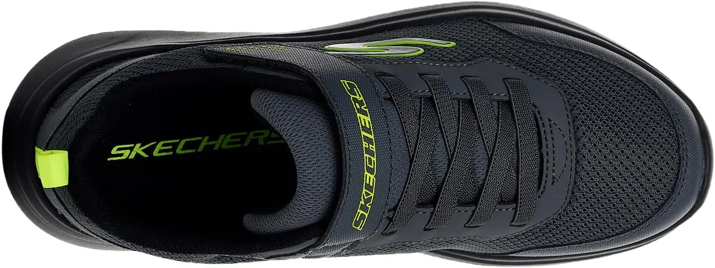 Кроссовки Skechers Gowalk Arch Fit, спортивные слипоны, повседневные лоферы для походов, беговые кроссовки, черный/салатовый — фото 4