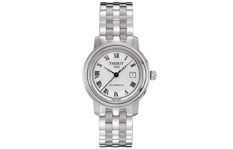 

TISSOT Часы Harbor Series Automatic Mechanical Movement Women's Watch 28mm Silver Dial T045.207.11.033.00, Silver Dial