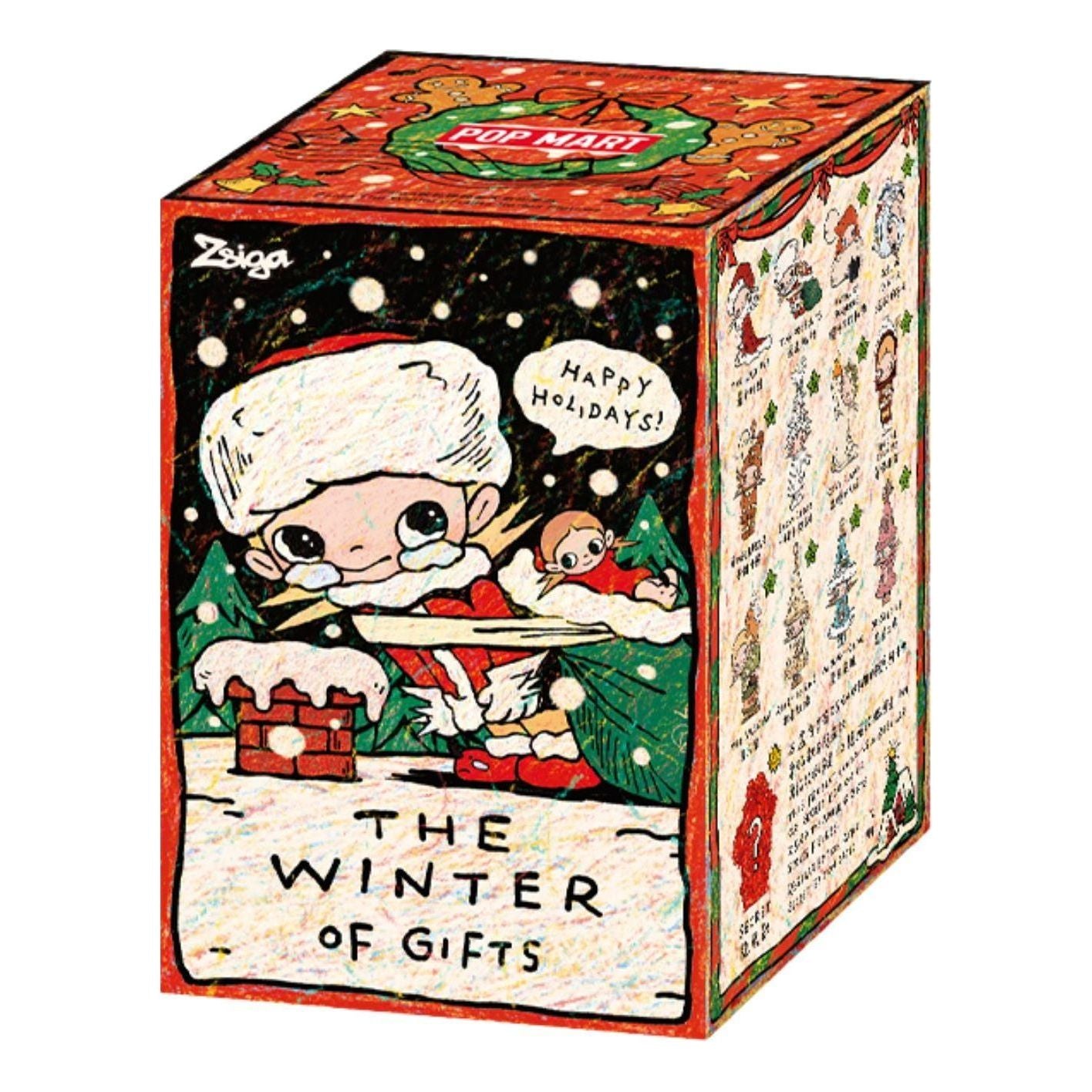 

Фигурки Pop Mart Zsiga из серии «Зима подарков», запечатанная упаковка (1 слепой бокс)