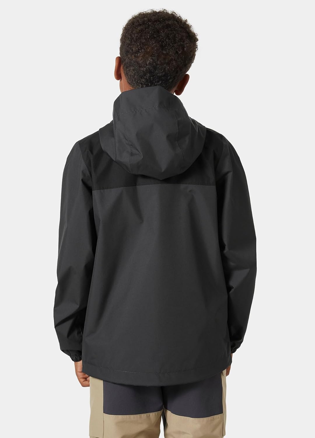 Куртка Helly-Hansen Vancouver для Juniors, Waterproof HELLY TECH, швы проклеены, съемный капюшон, манжеты на резинке Helly Hansen, 981 Ebony — фото 4