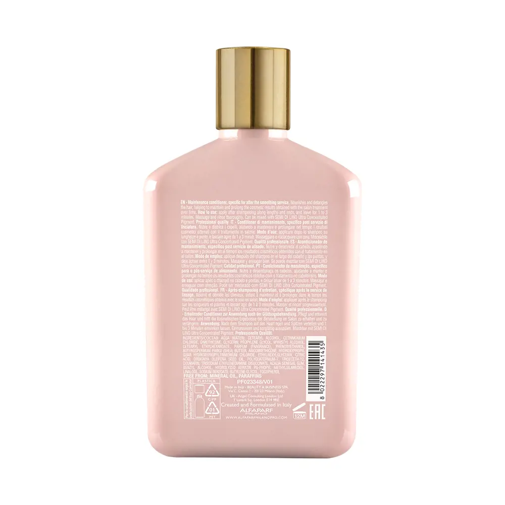 Кондиционер для волос Lisse design keratin therapy maintenance conditioner Alfaparf Milano, 250 мл — фото 2