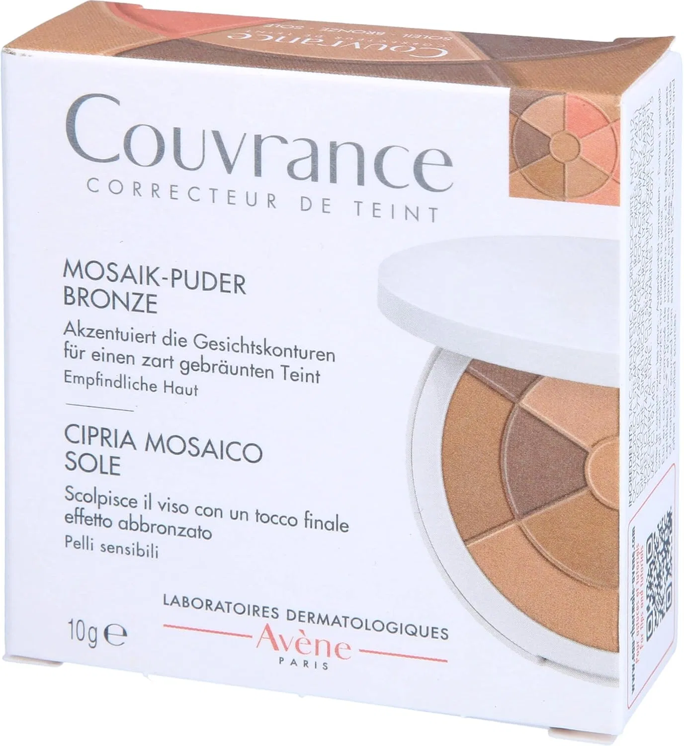 Мозаичная бронзирующая пудра «Couvrance» от Avène Avene — фото 4