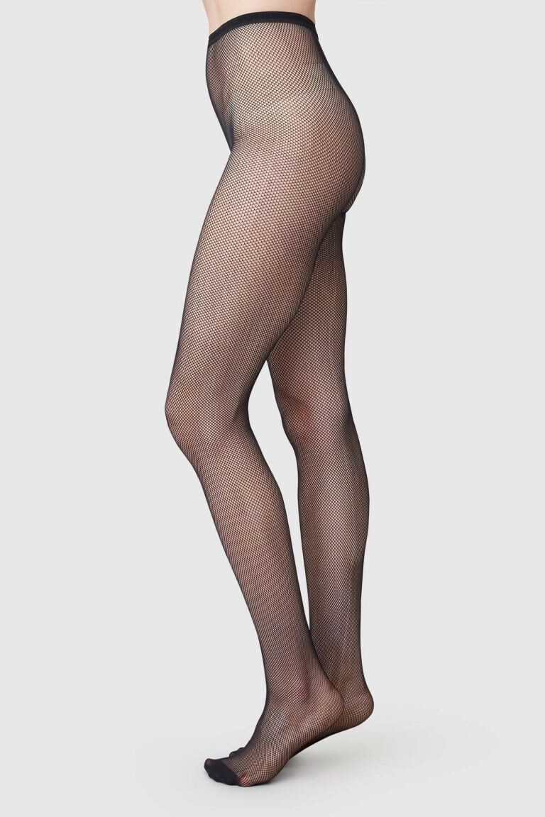 

Эльвира сетчатые колготки Swedish Stockings, черный