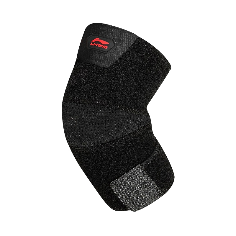 

LINING Наколенники для бадминтона, тенниса, баскетбола, фитнеса, дышащие компрессионные Black Unisex