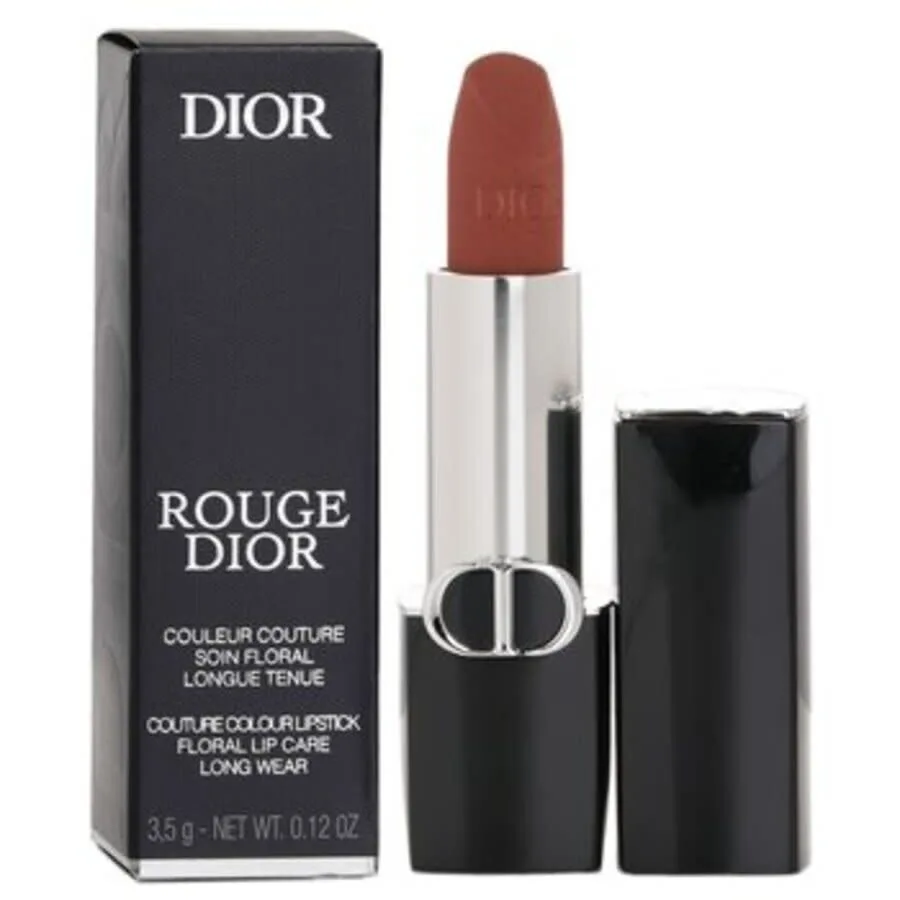 Помада Dior Rouge Dior Couture Colour с бархатистым и сатиновым финишем 0.12 унции № 200 Nude Touch Макияж 3348901689434 — фото 2