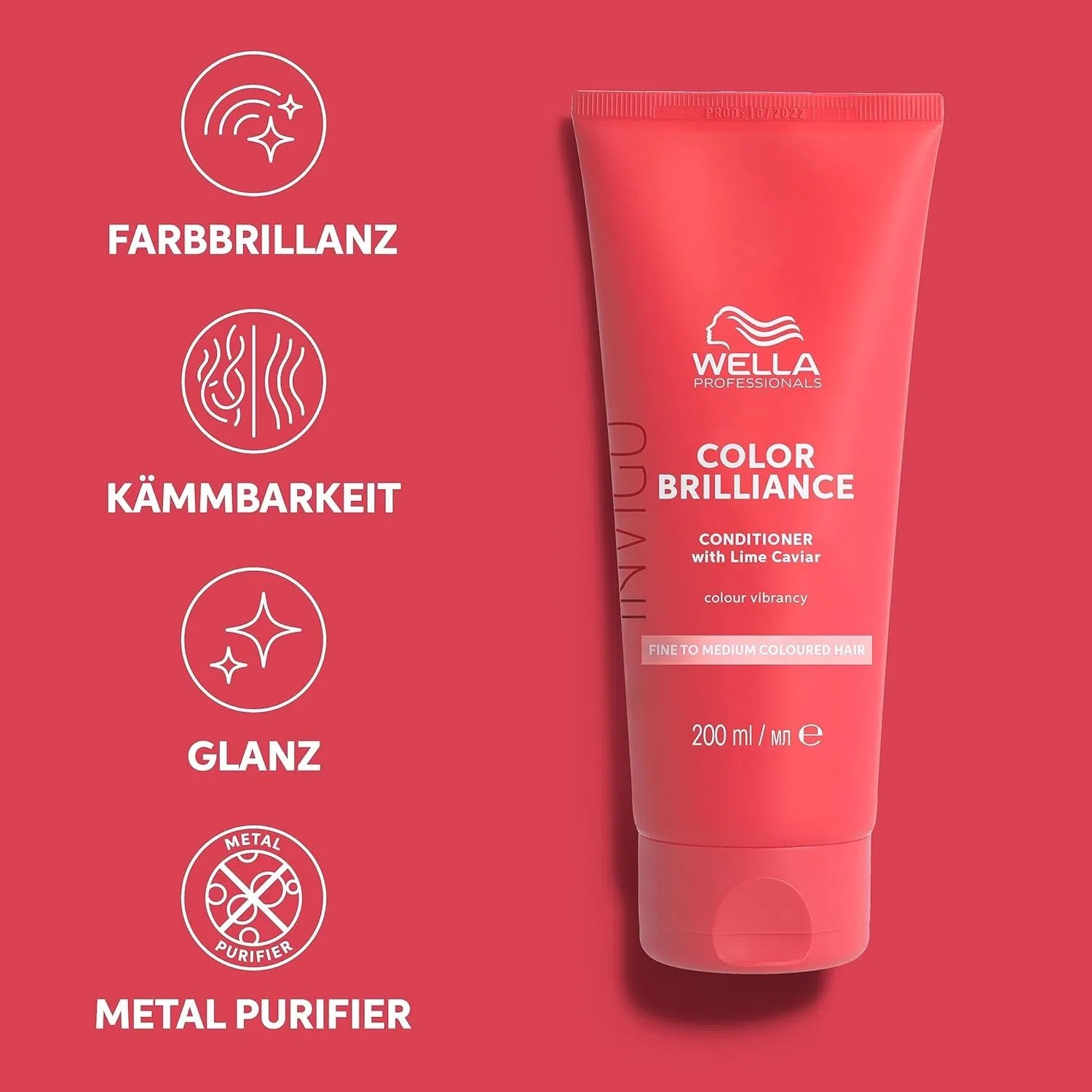 Кондиционер Wella Professionals Invigo Color Brilliance Vibrant Colour для тонких/нормальных волос, 2 x 1000 мл Wella Professionals — фото 4