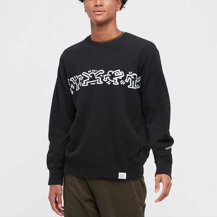 Толстовка унисекс UNIQLO, цвет Black — фото 3