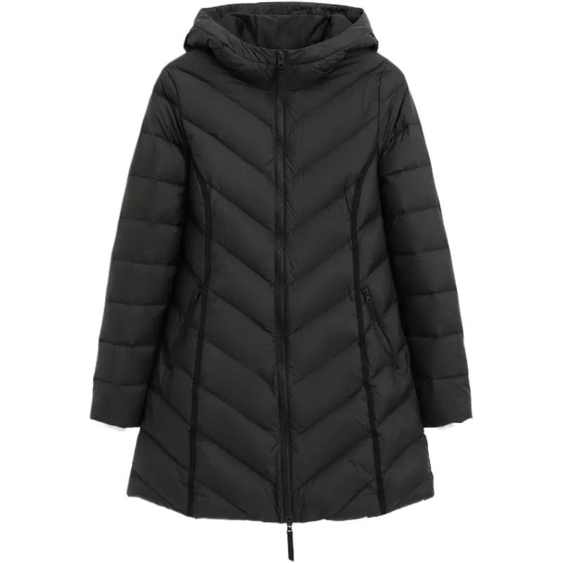 

Пуховик для женщин на осень-зиму GAP, черный