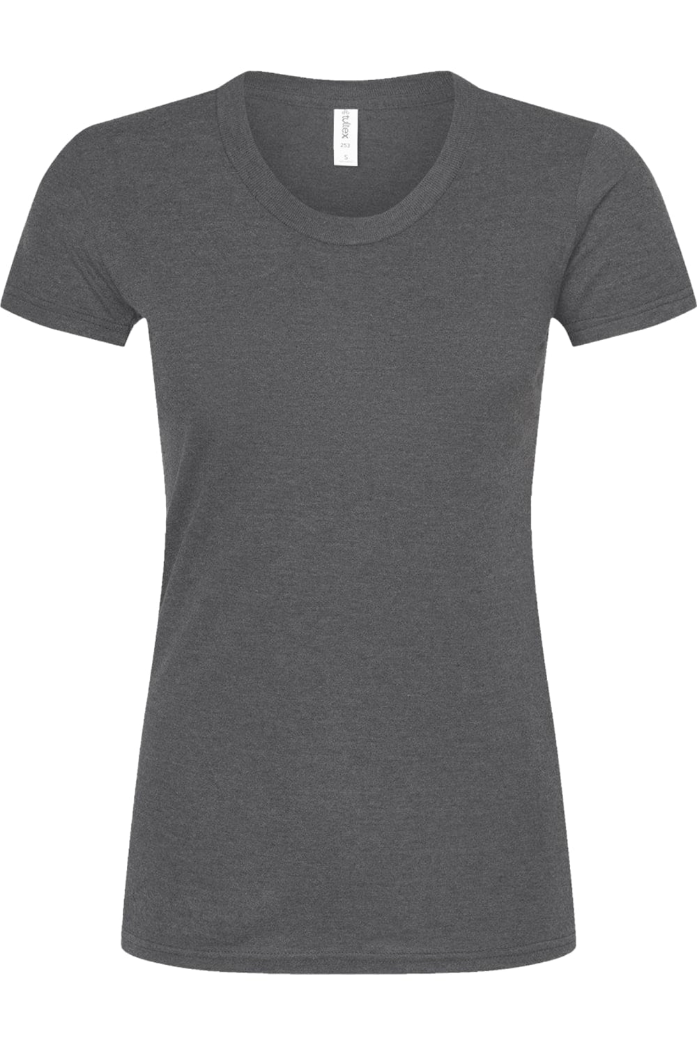 

Tultex женская облегающая футболка Tri-Blend, цвет heather b