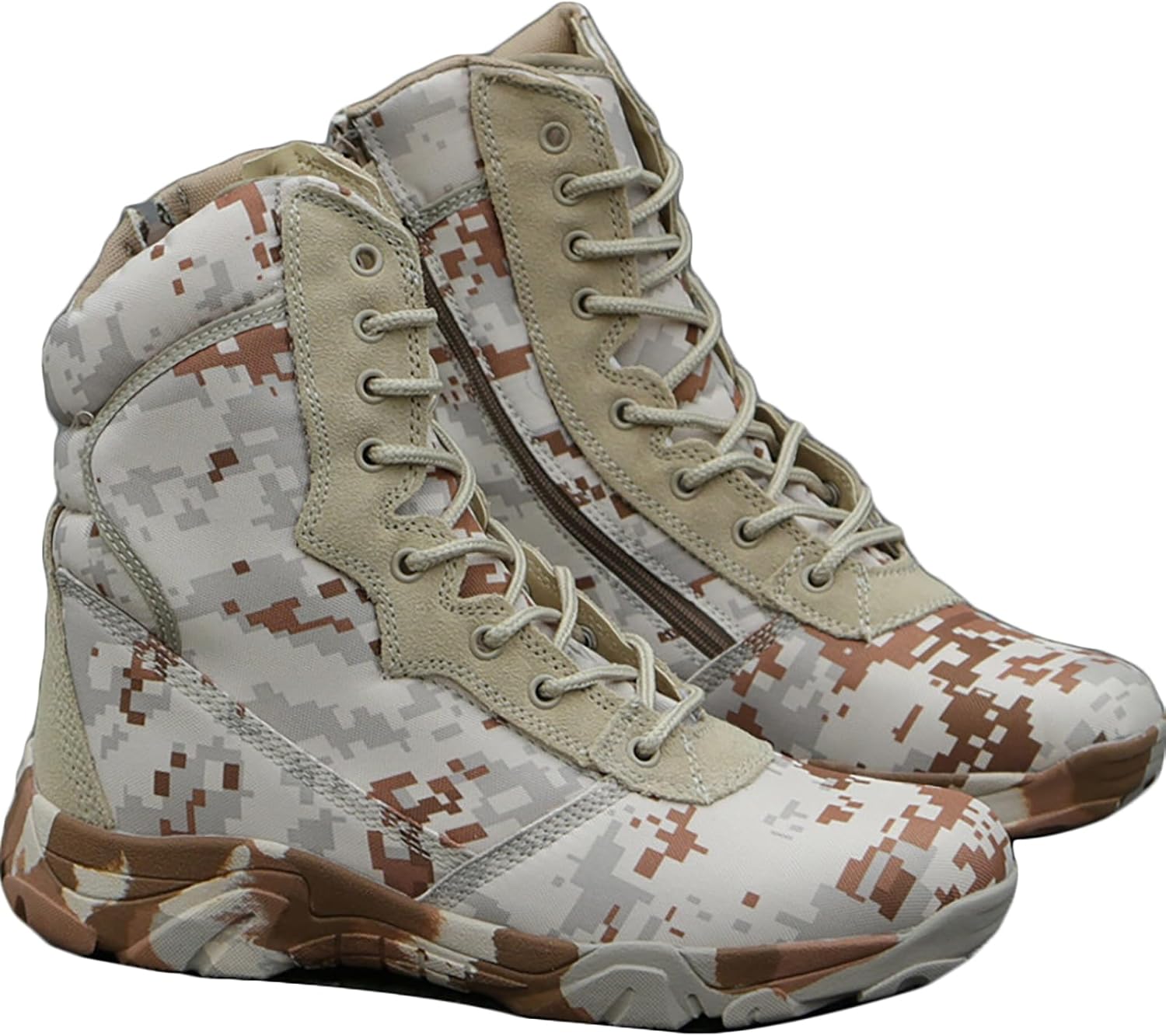 

Мужские ботинки для ходьбы и кемпинга, шнурованные армейские ботинки, камуфляжные военные тактические водонепроницаемые ботинки, боевые ботинки, трекинговые походные ботинки до щиколотки, A-45 Qaxzesa, 45 F