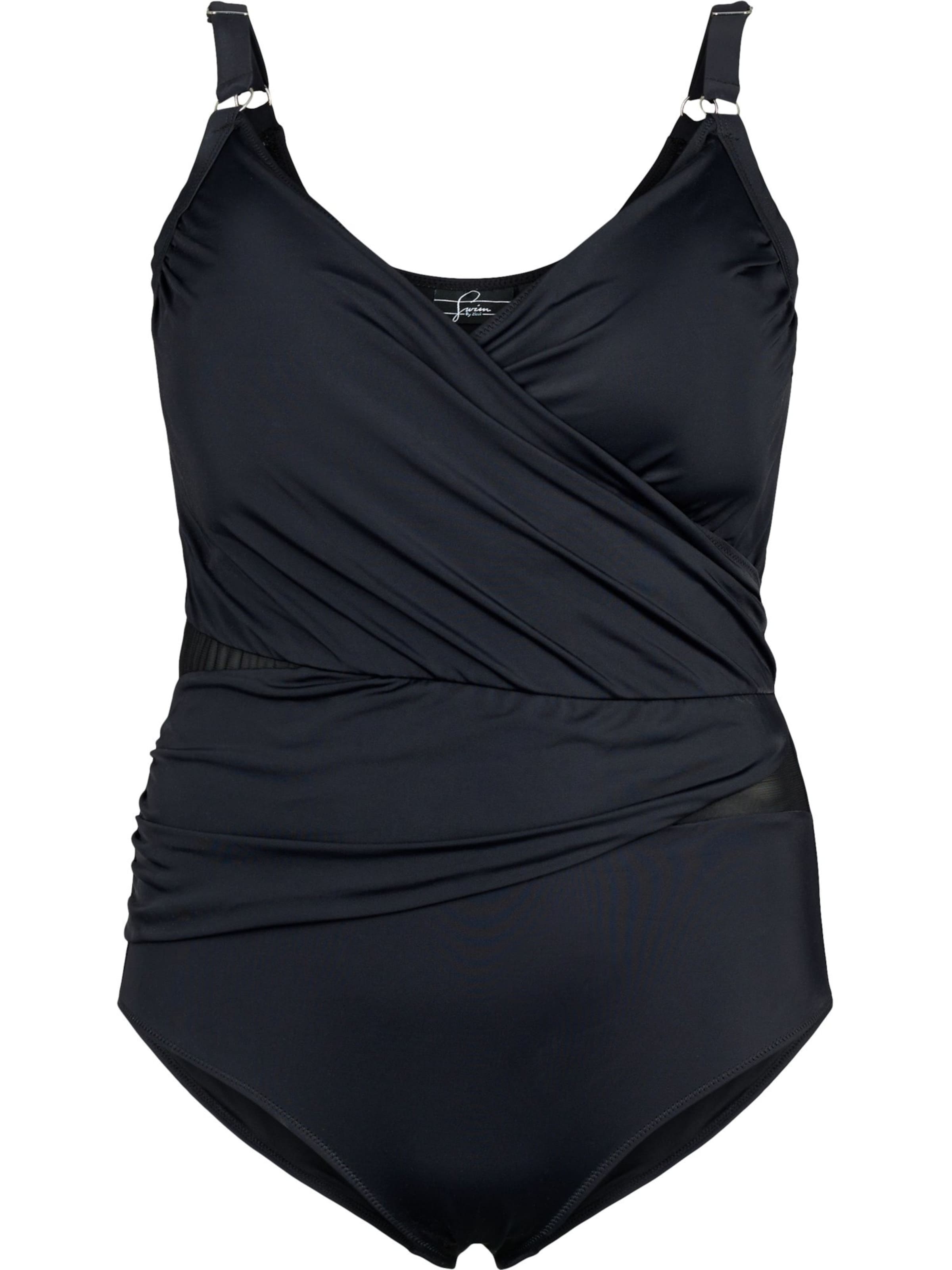 

Swim by Zizzi Купальник 'SBASIC' в черном цвете, Черный, Swim by Zizzi Купальник 'SBASIC' в черном цвете