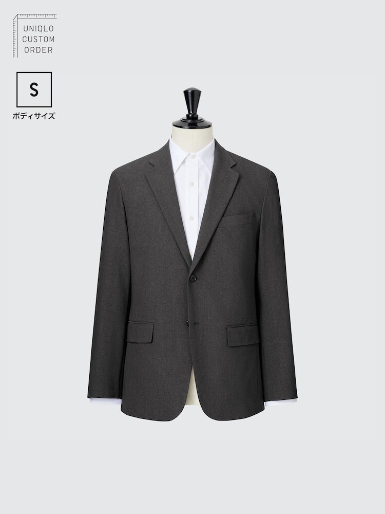 

Пиждак kando Uniqlo, темно-серый