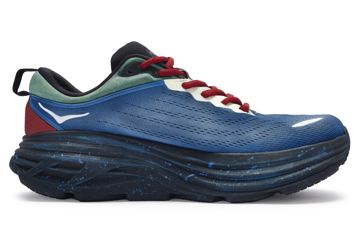 Кроссовки Bondi 8 мужские низкие черные Hoka One One — фото 2