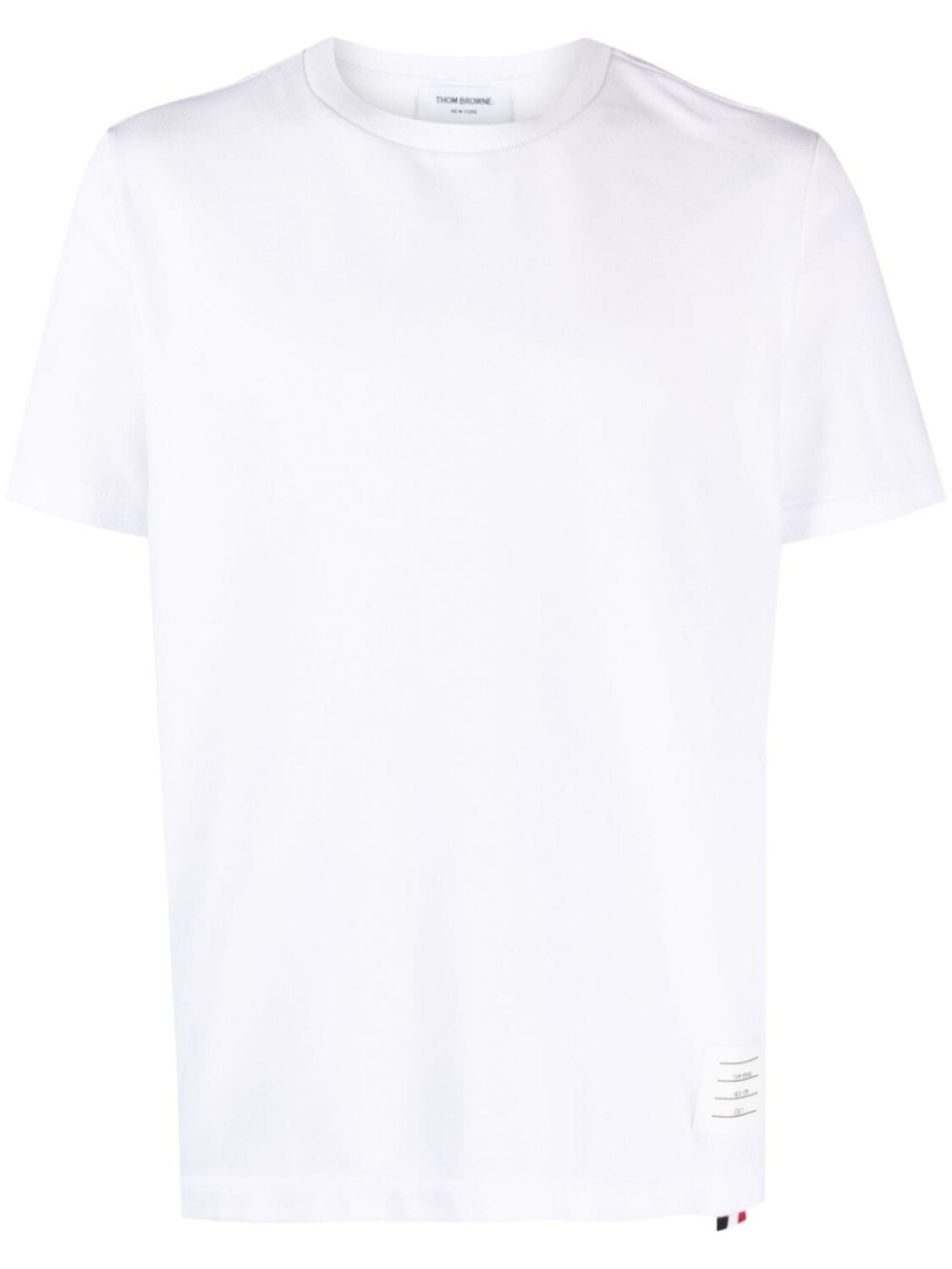 

Thom Browne футболка с полосками RWB, белый