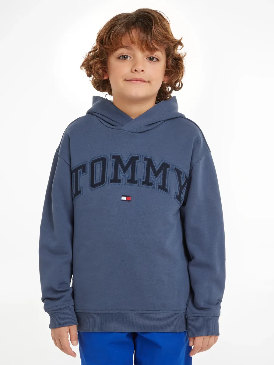 

Толстовка с капюшоном Tommy Hilfiger "VARSITY EMBROIDERY HOODIE", дети до 16 лет, цвет Aegean Sea