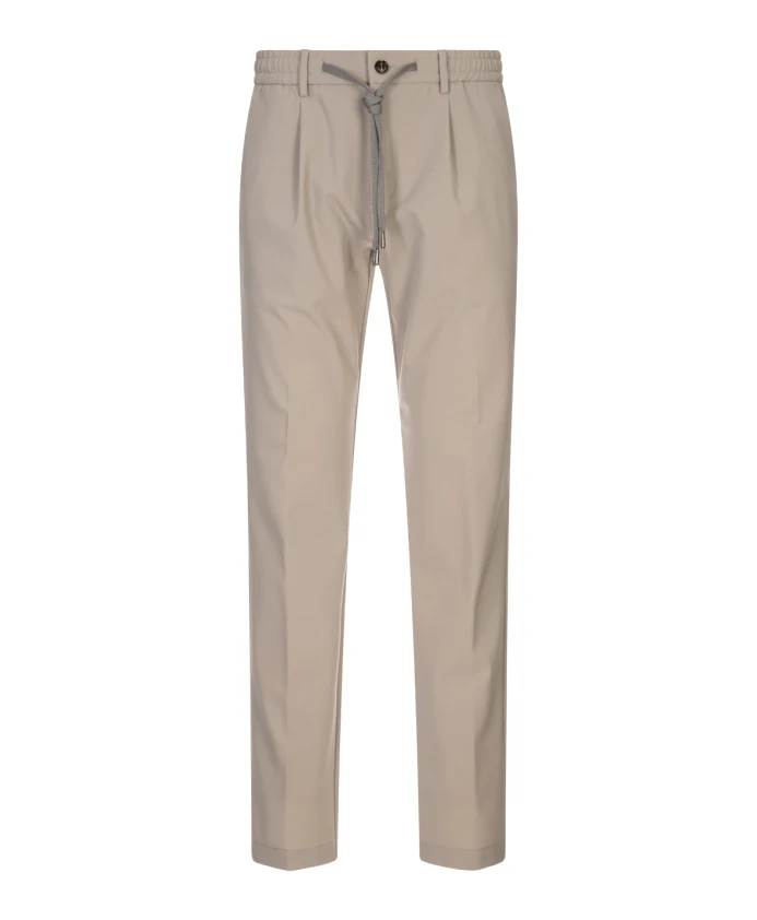 

Коричневые брюки из полиэстера и эластана Montecore, коричневый