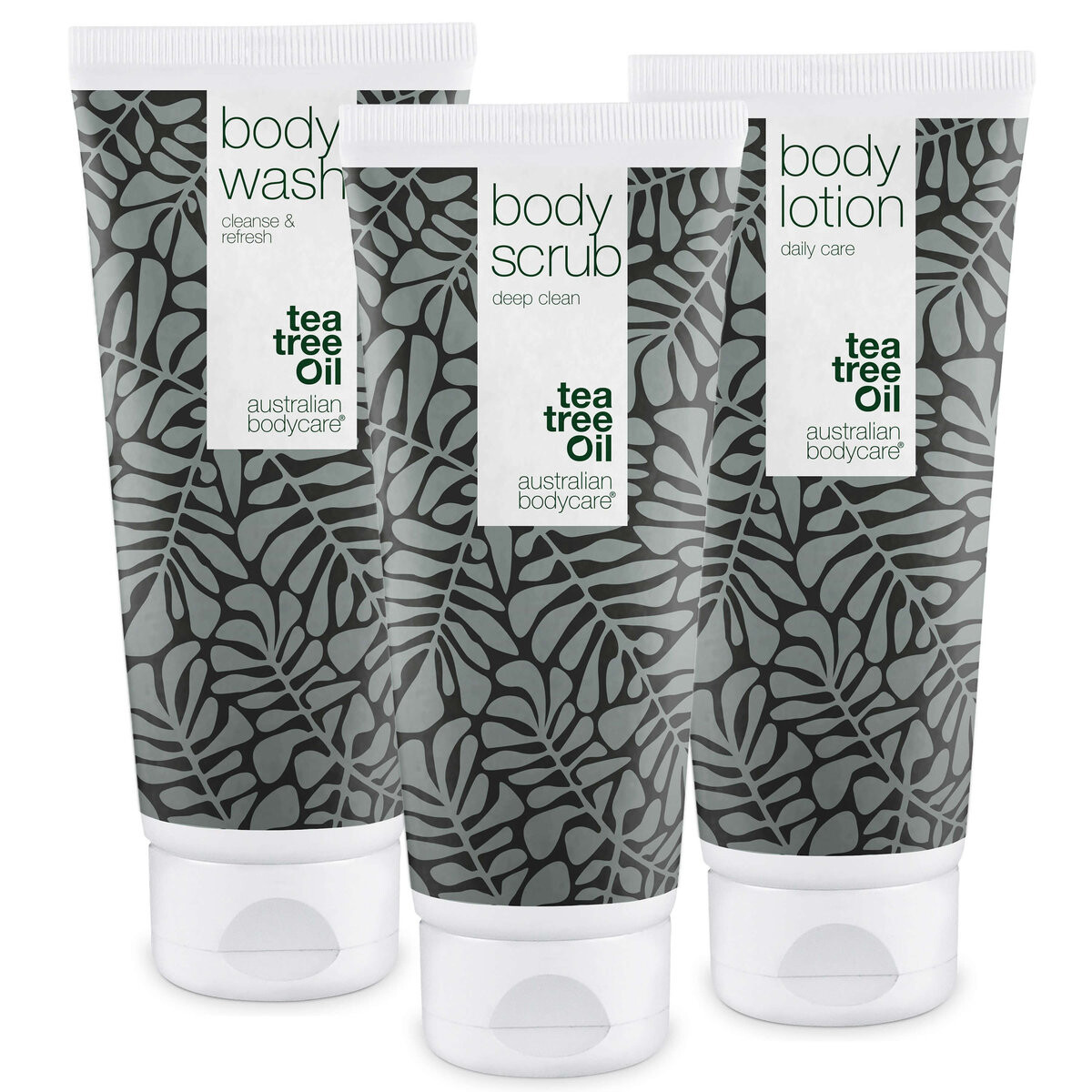 

Australian Bodycare, Набор для ухода за кожей от прыщей, черных точек и прыщей на спине и ягодицах, 3 шт