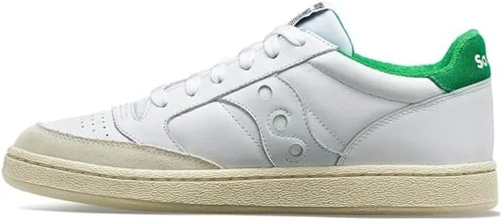 Повседневные кожаные кроссовки Saucony Jazz Court Fashion, белый/зеленый — фото 4