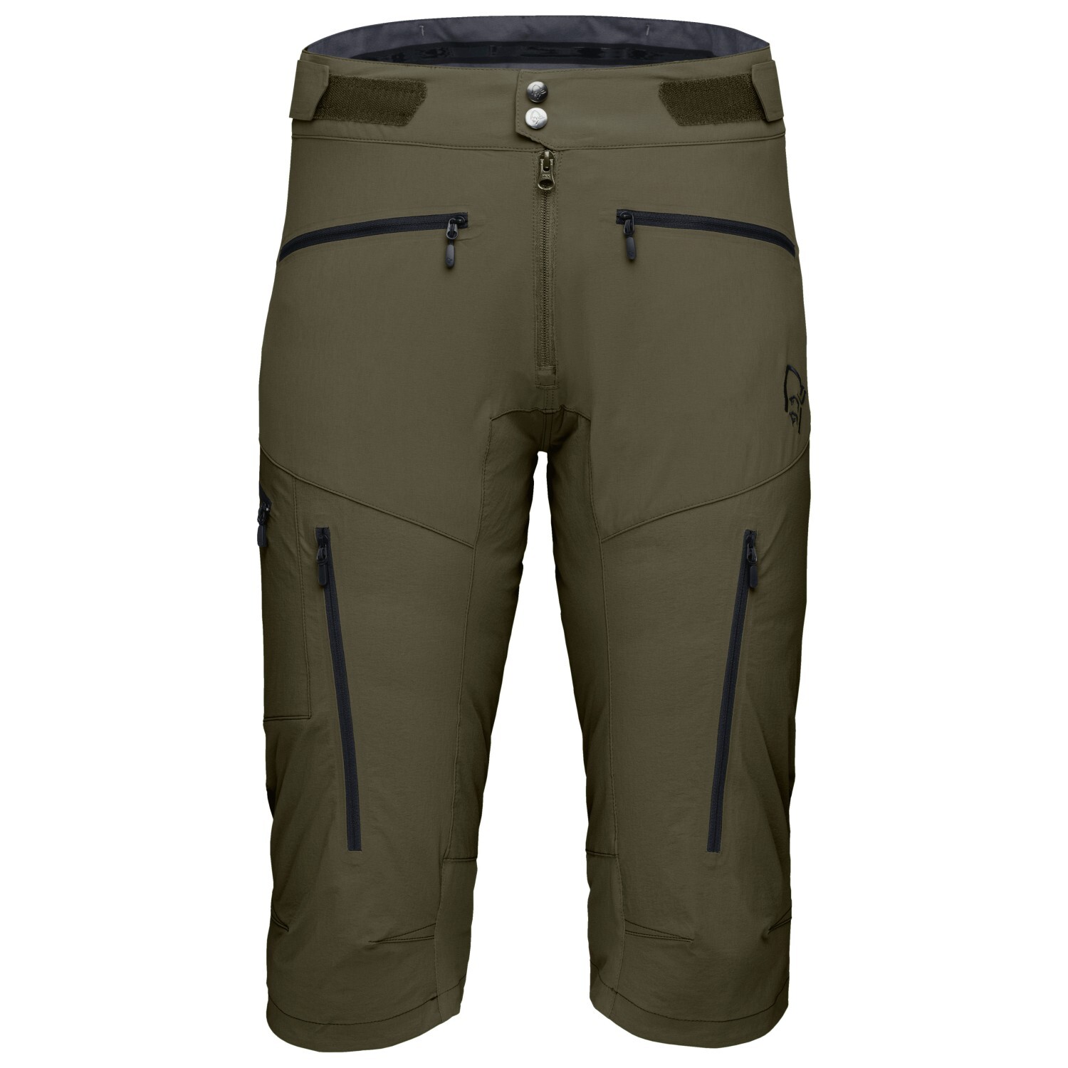 

Шорты Norrøna Fjørå Flex1, цвет Olive Night