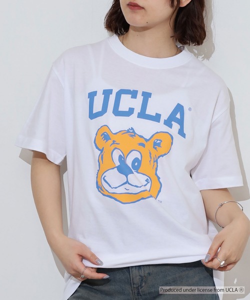 

Футболка с коротким рукавом, бренд UCLA, цвет белый