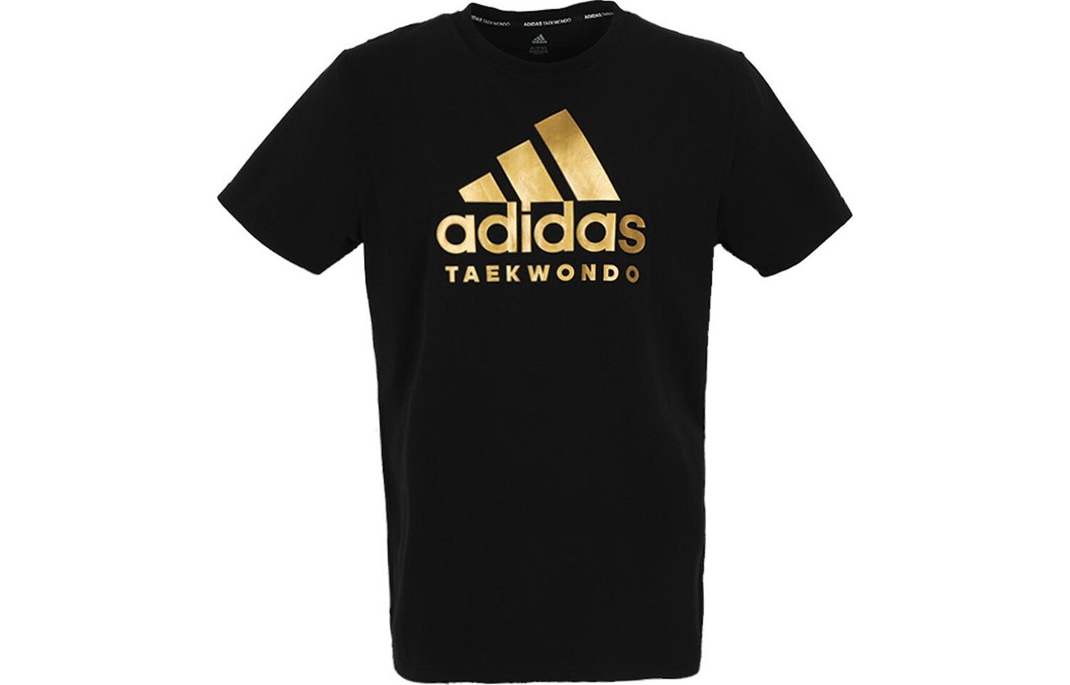 

Футболка мужская черная/золотая Adidas, черный